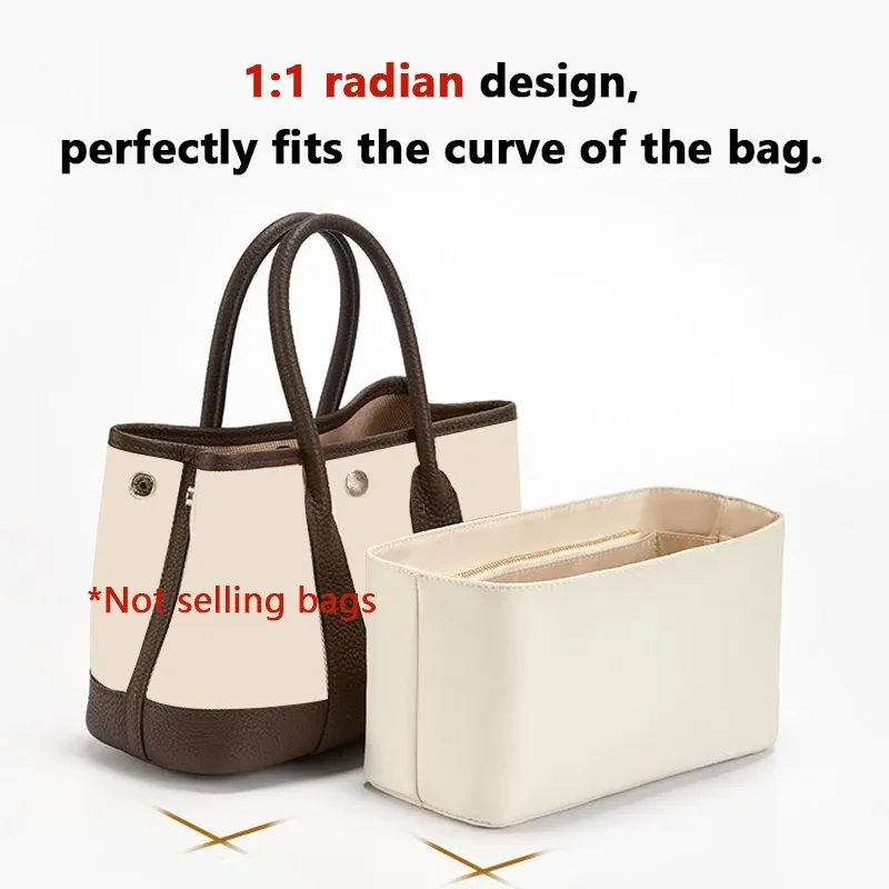 Nouvel insert de sac en nylon pour fête de jardin, organisateur de sacs 23 30 36, support de forme, rangement soigné, léger, durable, ajustement parfait
