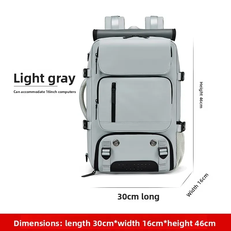 sac à dos de voyage de grande capacité, sac à bagages léger multifonctionnel pour femmes et hommes, sac à main et à bandoulière