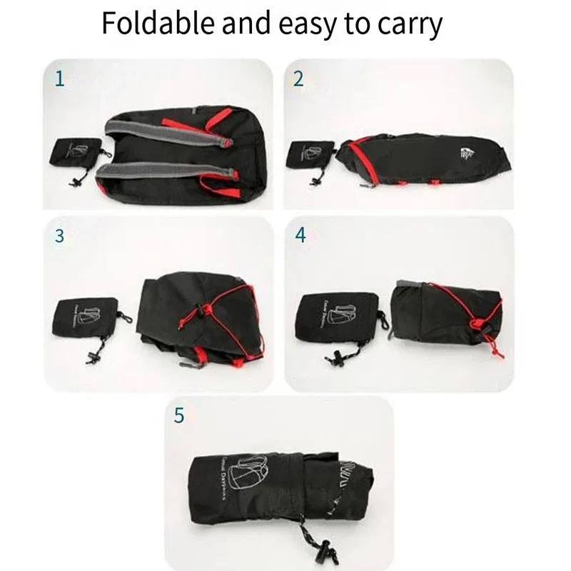 sac à dos de sport étanche pliant multifonctionnel camping en plein air et randonnée sac quotidien portable sac à dos de voyage