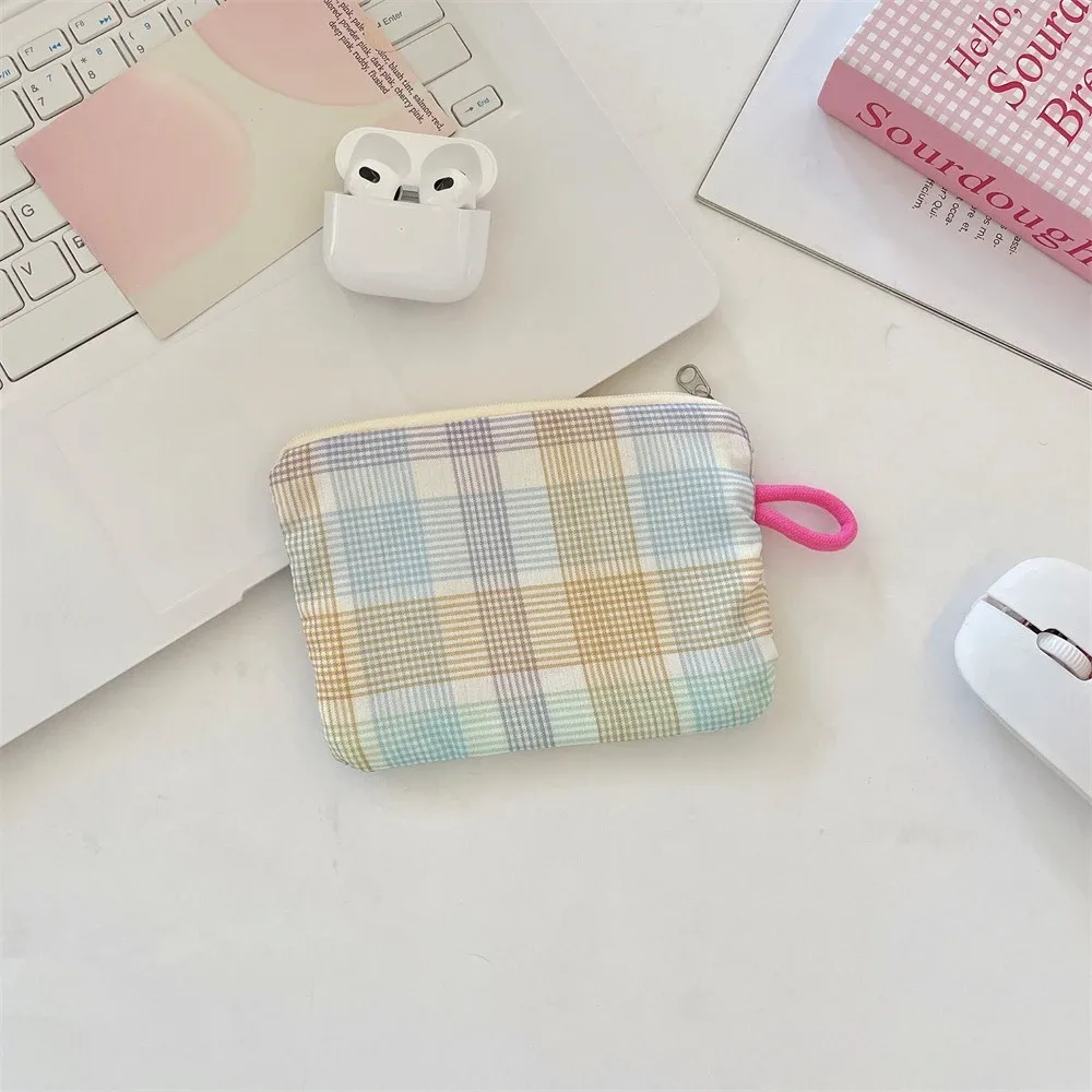 nouveau imprimé mini maquillage rouge à lèvres pochette de rangement porte-monnaie sac de carte mignon femmes cosmétique organisateur sac portable petit sac de rangement