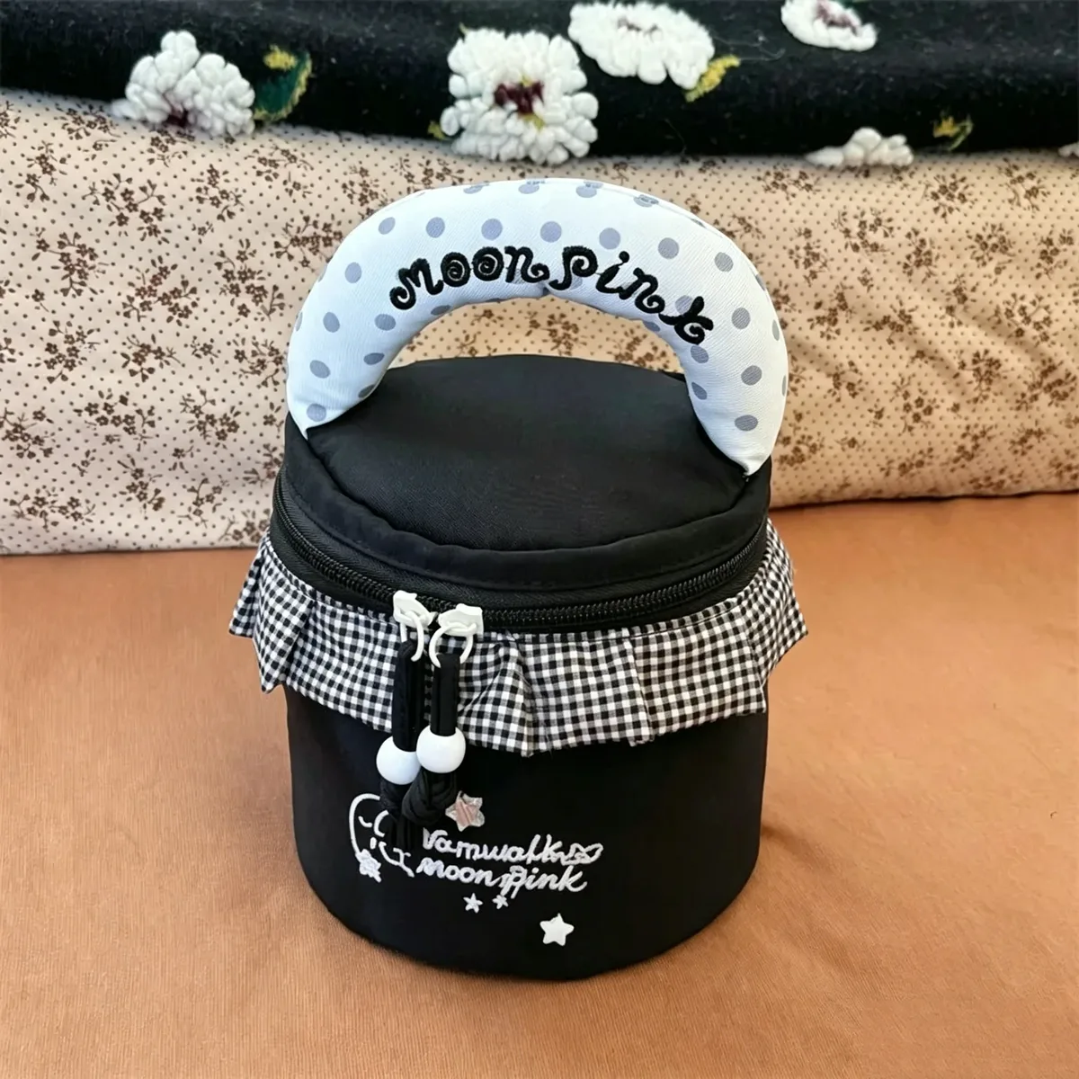 sac de rangement cylindrique portable vanwalk, nouveau modèle, élégant, pour maquillage, sac seau, sac à main, pochette pour appareil photo, sac étanche