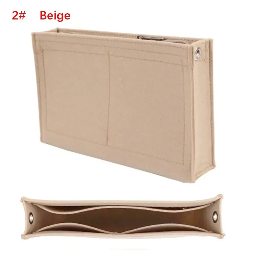 sac d'insertion en feutre, sac de rangement durable, support de sac à main, organisateur de doublure intérieure portable
