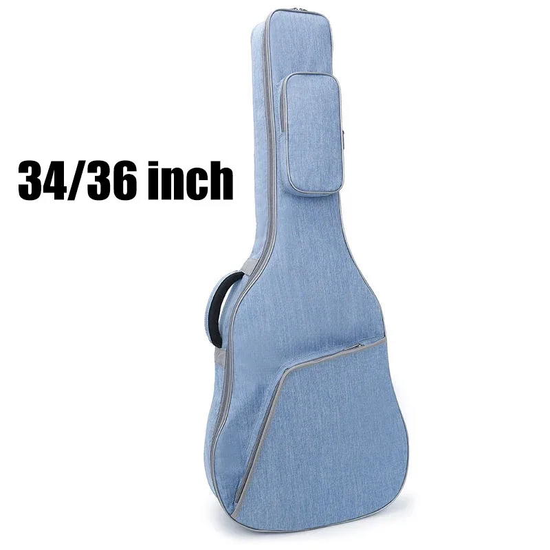 36 39 41 pouces étui de guitare oxford tissu gig double sangles rembourré coton doux sac de guitare housse de transport sacs à dos imperméables