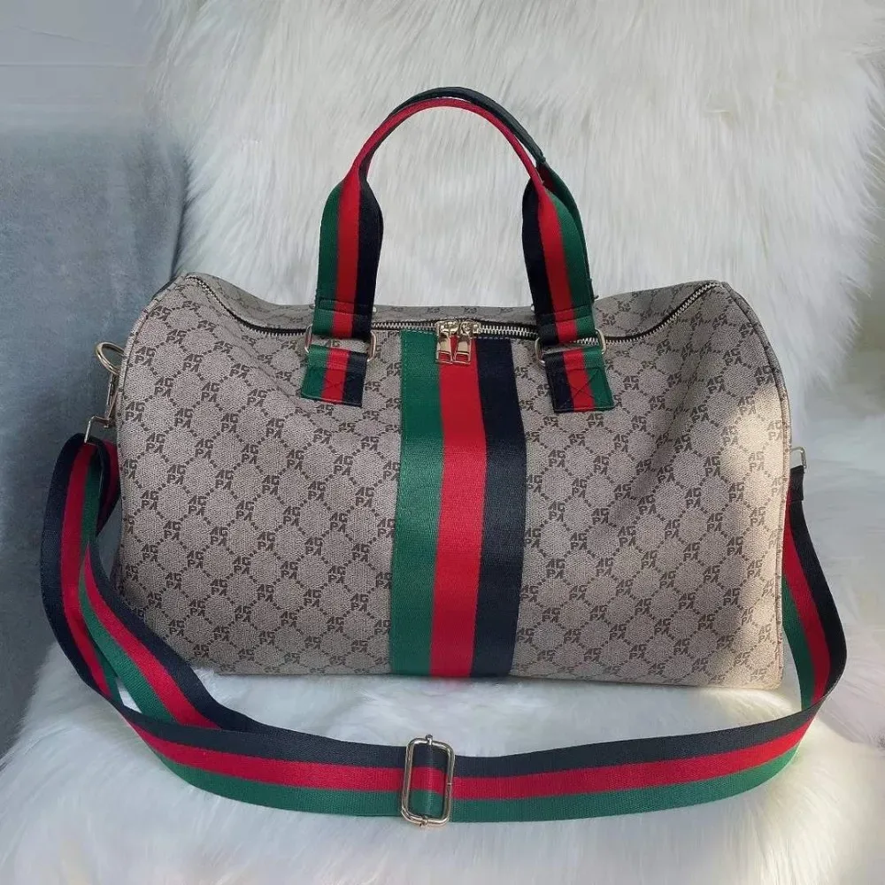 sac de voyage unisexe tendance grande capacité, sac à bandoulière polyvalent de marque de luxe, sac à main de créateur