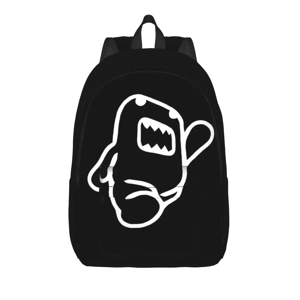 sac à dos domo kun face anime cool pour hommes et femmes, sac à dos de sport, étudiant, randonnée, voyage, meme, poupée, sac à dos de jour, sac à bandoulière pour ordinateur portable
