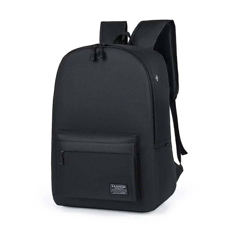 sac à dos unisexe grande capacité, sac à bandoulière décontracté pour voyage, en tissu oxford, style urbain simple, respirant, capacité pour ordinateur portable 15 pouces