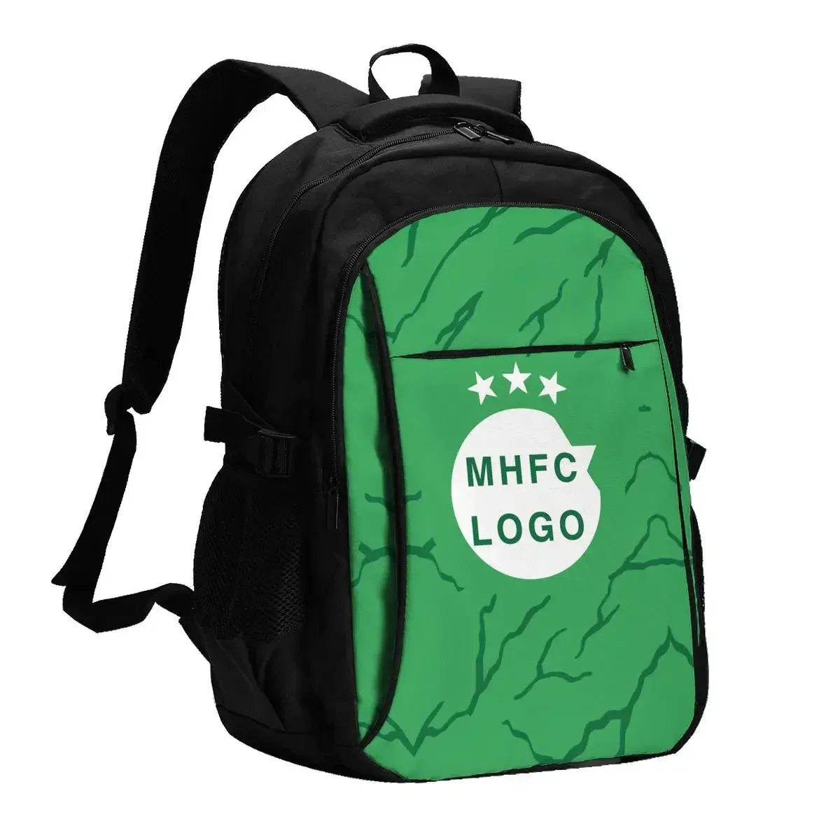 israël f.c mhfc grand sac à dos de voyage durable pour ordinateur portable sac résistant à l'eau avec port de chargement usb sac à dos d'affaires pour femmes et hommes