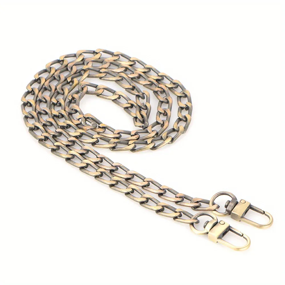 40-140cm sac à main chaîne sangle plate chaîne sangle sac à main chaînes pour portefeuille sacoche fourre-tout sacs sac à bandoulière chaîne sangle de remplacement