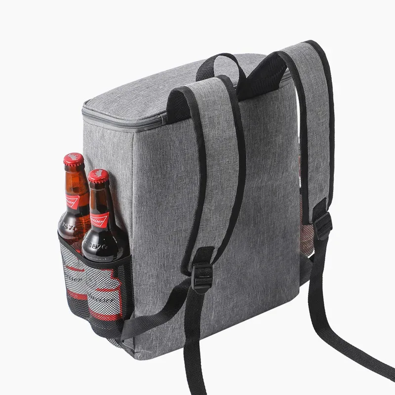 sac isotherme portable 18l grande capacité pour repas, boîte alimentaire durable, glacière isotherme, sac à dos de camping en oxford, sacs glaciers, sacs à main