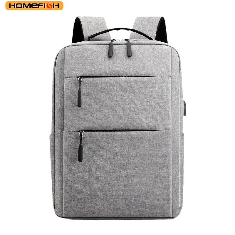 sac à dos pour ordinateur portable homefish grande capacité multi-compartiments pour hommes et femmes, sac à dos de voyage d'affaires à fermeture éclair de 13 à 15 pouces