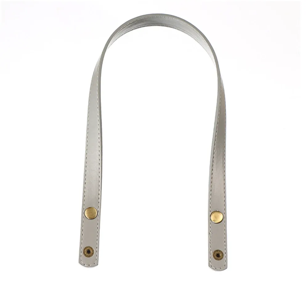 1pc sacs en cuir pu poignée sac à bandoulière sangle plaine tissage femmes sac poignées bricolage poignée de remplacement sac à main ceinture sac accessoire