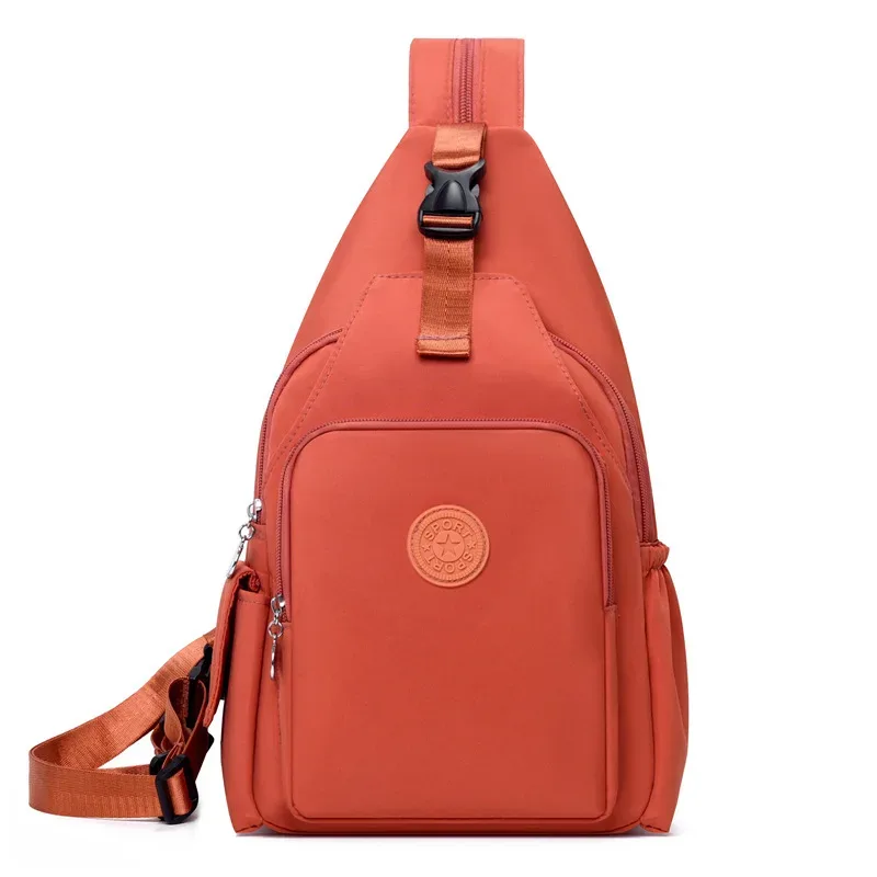 en vente voyage en plein air 2025 nouveau multifonctionnel décontracté grande capacité oxford tissu poitrine sac léger double sacs à bandoulière