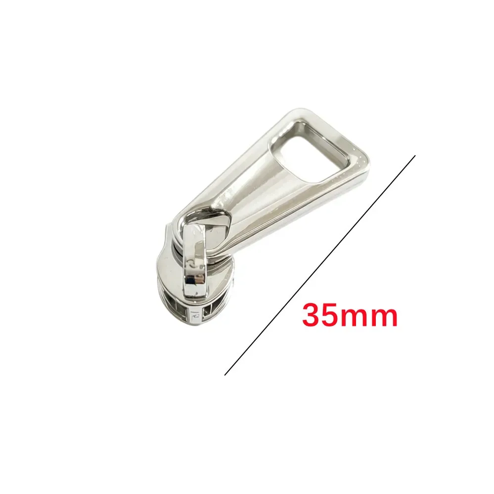 5/30pcs 5 # têtes de fermeture éclair pour fermetures éclair en nylon, vêtements, vestes, sacs à dos, kit de réparation, accessoire de couture