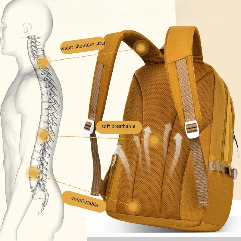 sac d'école pour élèves du secondaire, sac à dos pour adolescents, sac de voyage de grande capacité à deux épaules, sac à dos portable étanche