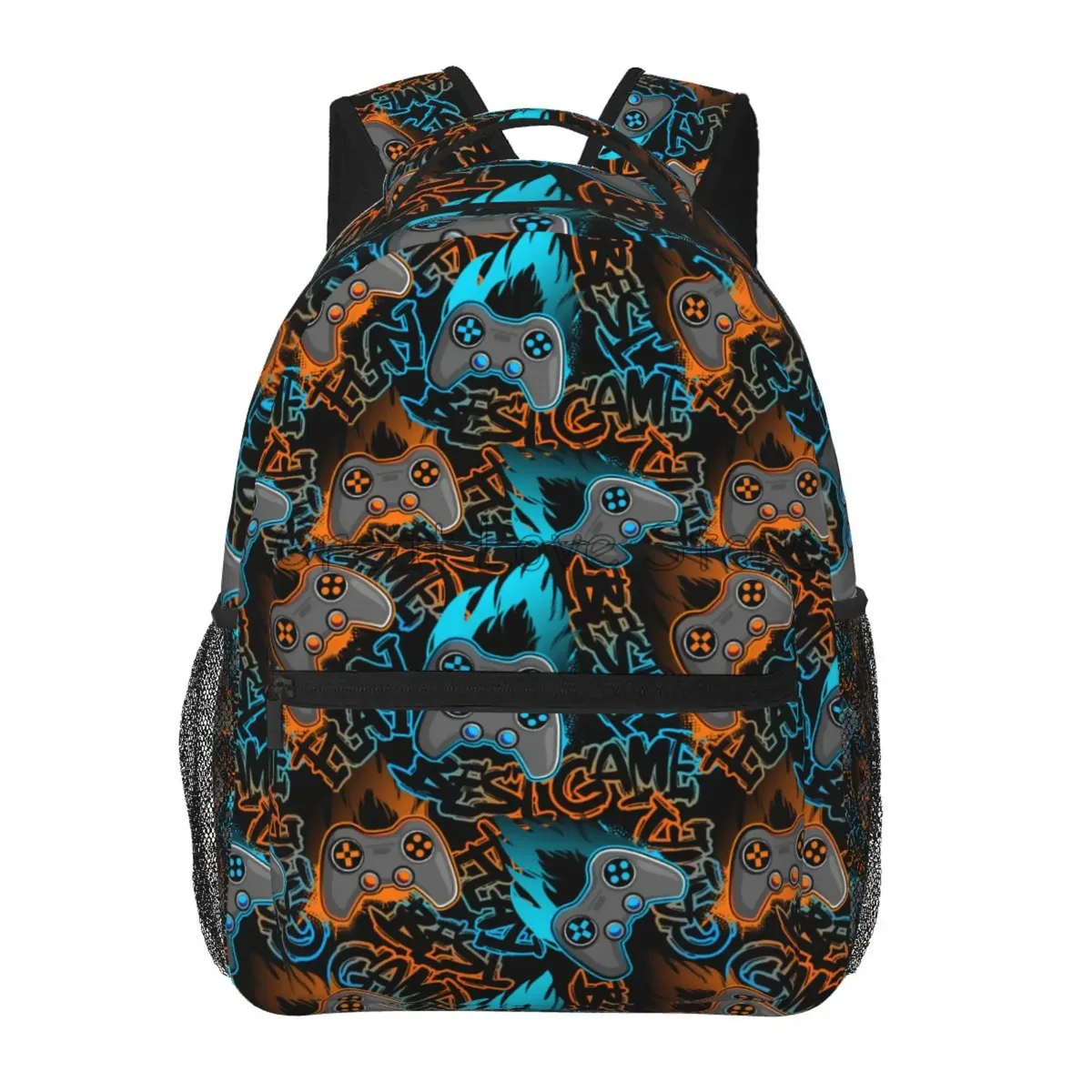 contrôleur de jeu vidéo sacs à dos d'ordinateur portable pour garçons filles durable école ordinateur bookbag unisexe voyage randonnée camping sac à dos