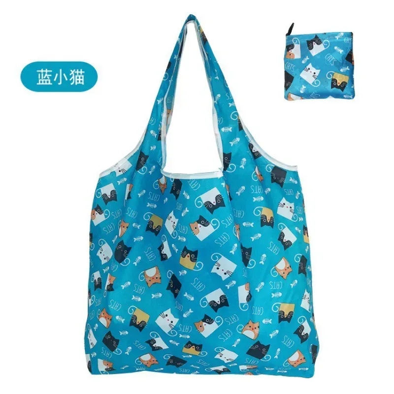 grand sac de courses portable pour femmes, fourre-tout pliable, écologique, réutilisable, pliable, étui d'épicerie, sacs à main, sacs de rangement