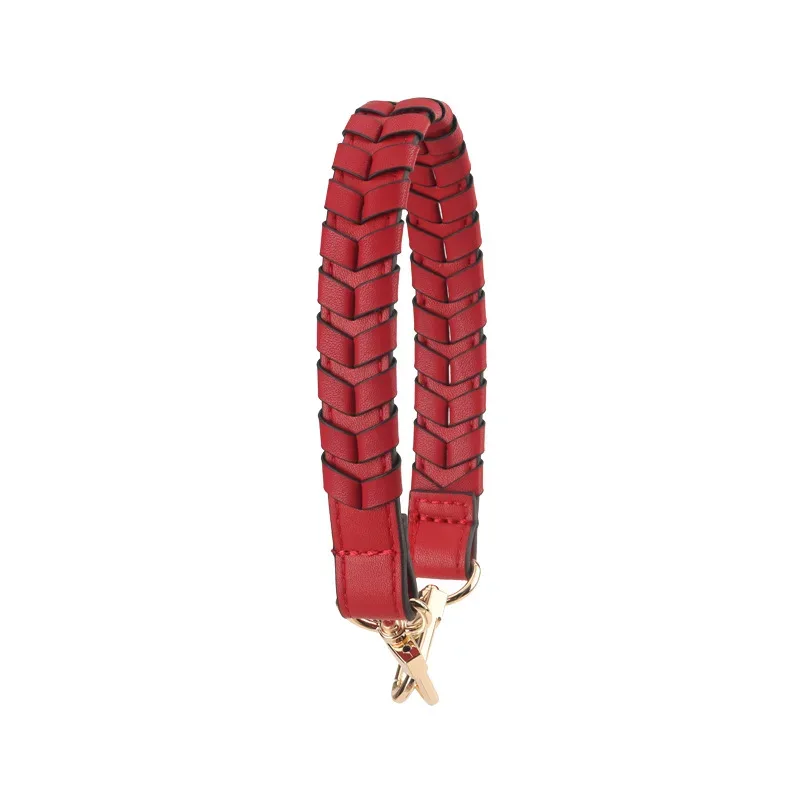 nouveau sac à bandoulière sous les bras avec une épaule tissée dragonne de poignet sangle de sac à main pour femmes sac créatif pièces accessoires