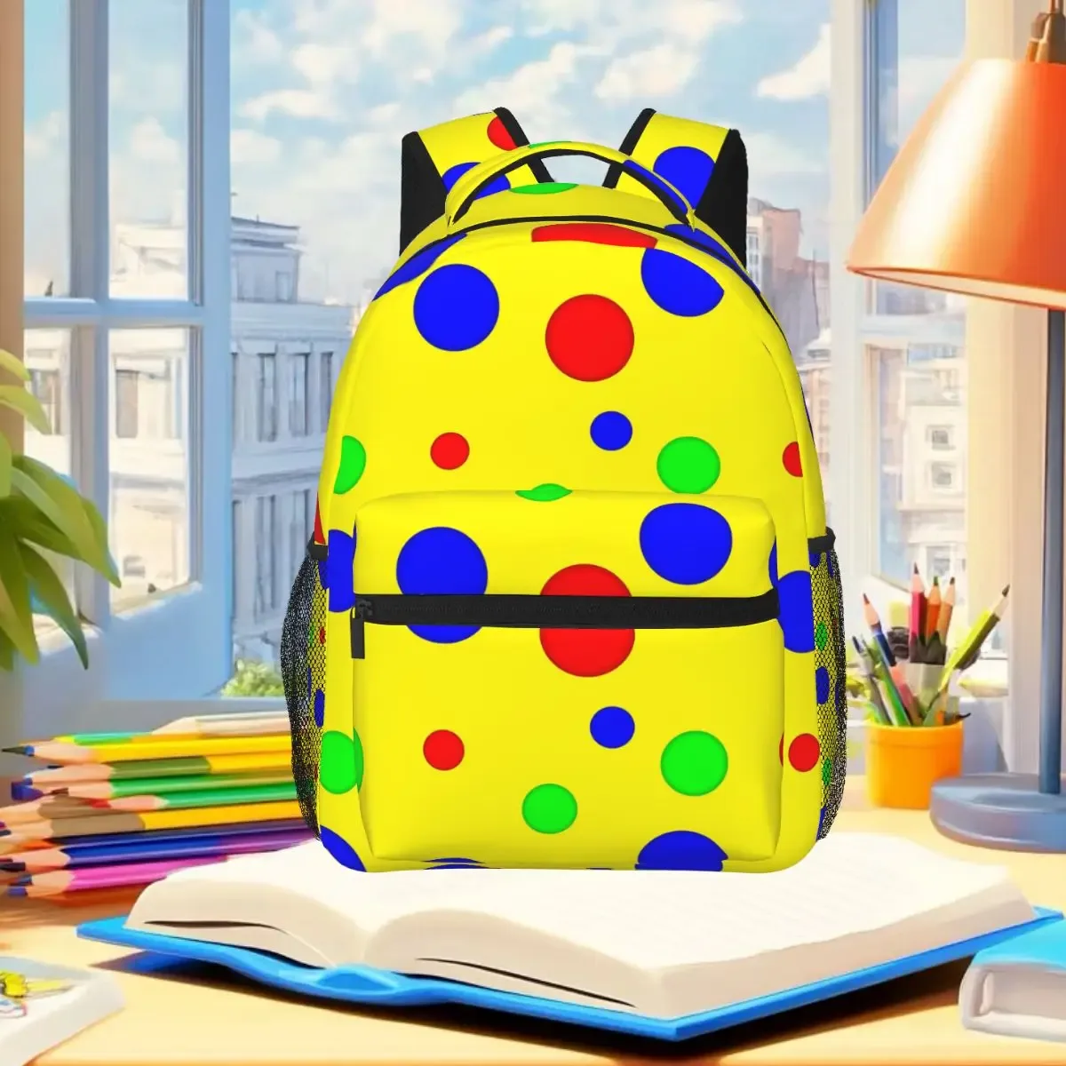 sac à dos spotty mr tumble's spotty pour étudiants, sac d'école, sac à dos de randonnée, sac de voyage pour garçons et filles, sac à dos tendance, sacs à bandoulière
