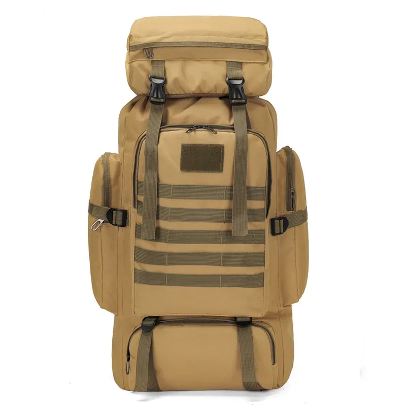 sac à dos oxford de grande capacité, 80l, 900d, étanche, militaire, pour activités en plein air, camping, randonnée, trekking, pêche, chasse