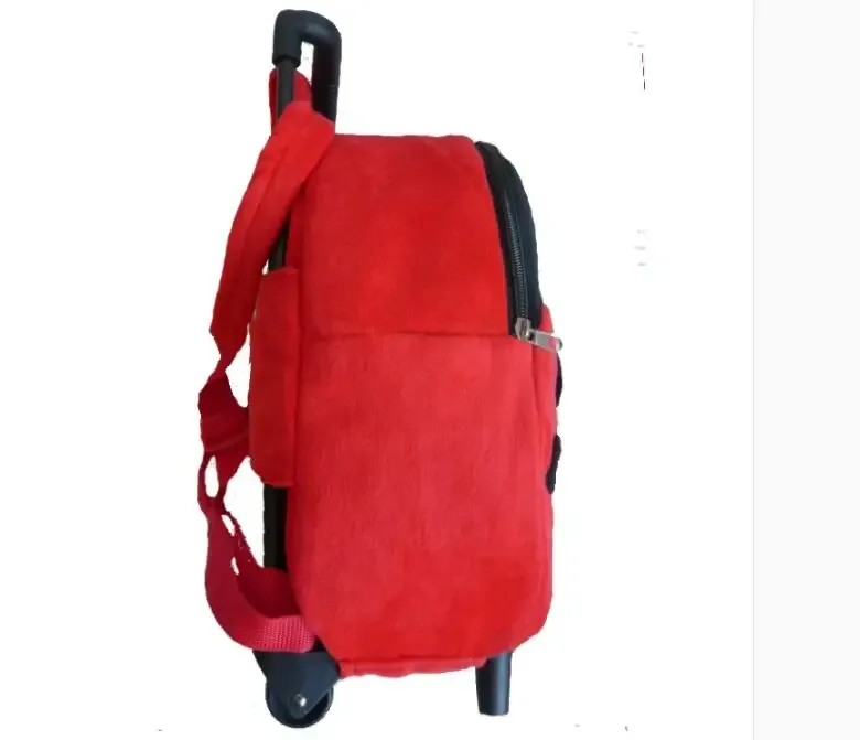 sac d'école de dessin animé pour bébés, sac à dos à roulettes pour écoliers, chariot de voyage sr, sac à roulettes