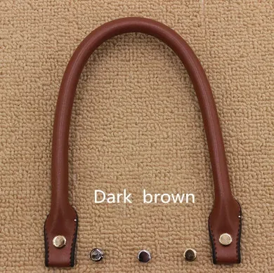 sangle à main sacs à bagages accessoires poignée en cuir bricolage femmes dame sac à main longueur 32 cm et 42 cm multicolore 1 paire/lot
