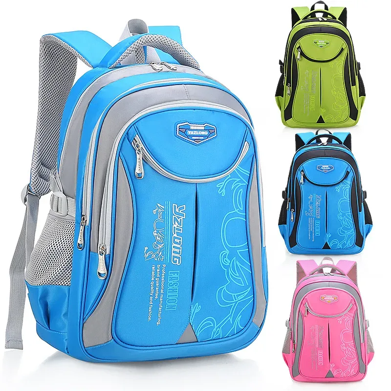 Nouveau sac à dos cartable enfants sacs d'école pour adolescents garçons filles grande capacité cartable étanche enfants livre mochila escolar