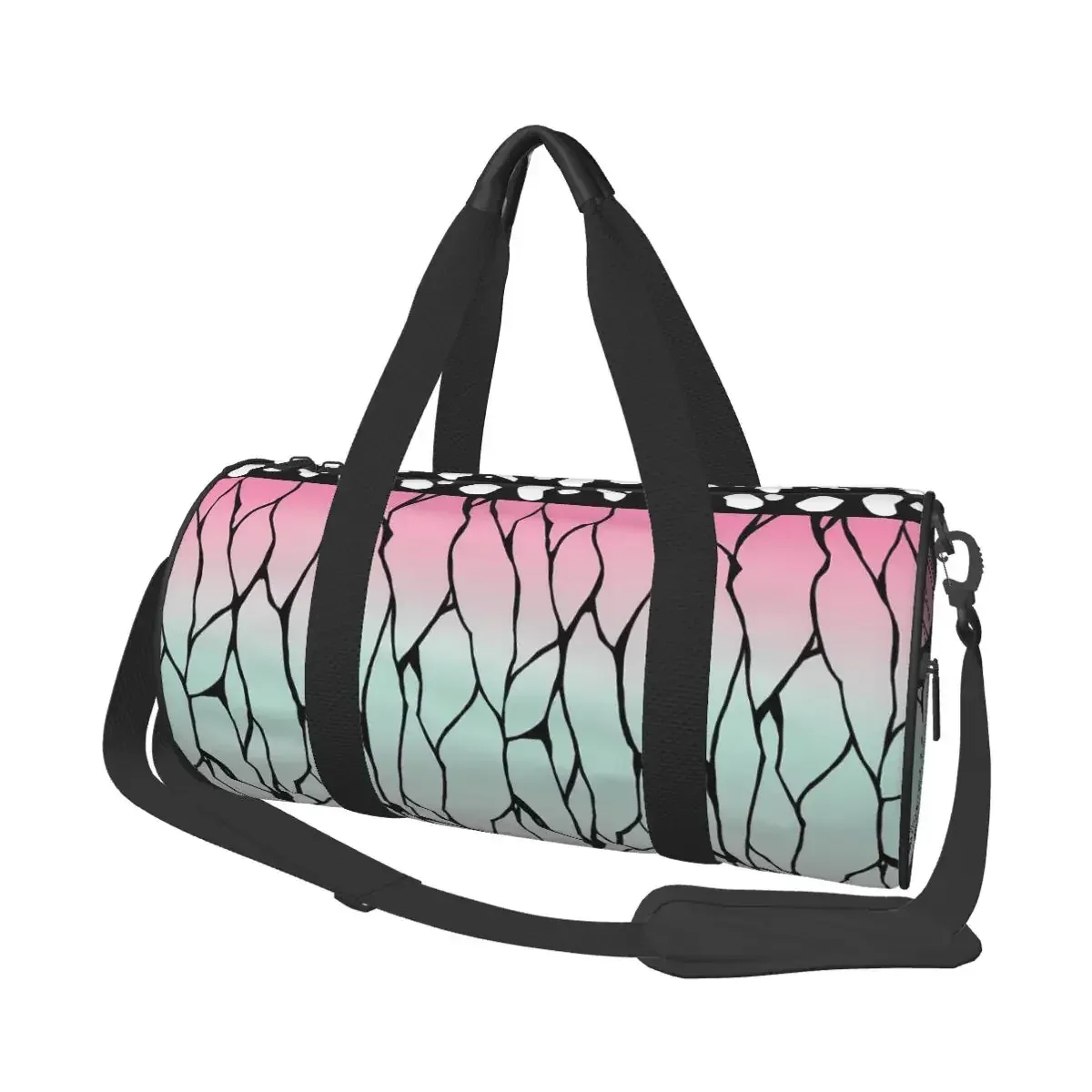 anime kamado tanjirou sac de sport drôle week-end sacs de sport grand modèle de natation sac à main drôle sac de fitness pour hommes femmes