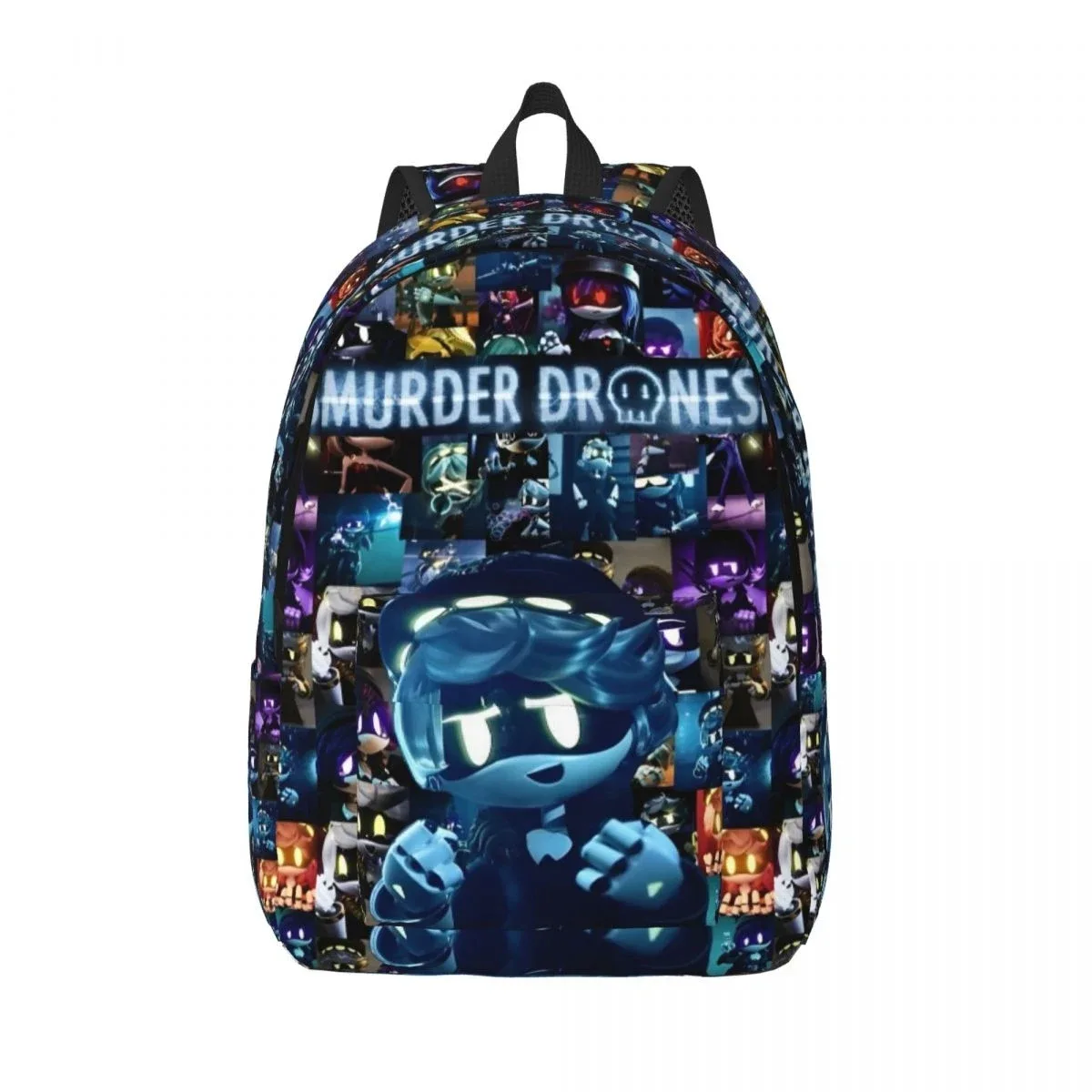 murder drones dessin animé adolescent sac à dos léger lycée randonnée voyage série tv sac à dos hommes femmes ordinateur portable toile sac