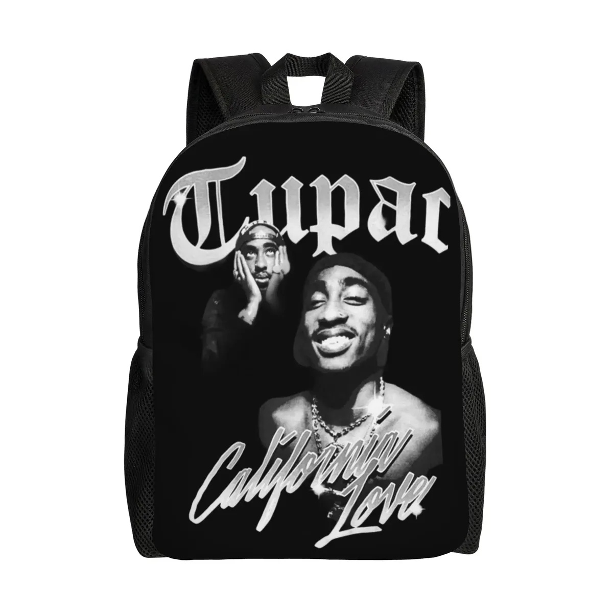 sac à dos populaire du rappeur 2pac pour hommes et femmes, sac à dos cool pour le lycée, la randonnée, les voyages, sac à dos en toile tupac pour l'université, cadeau