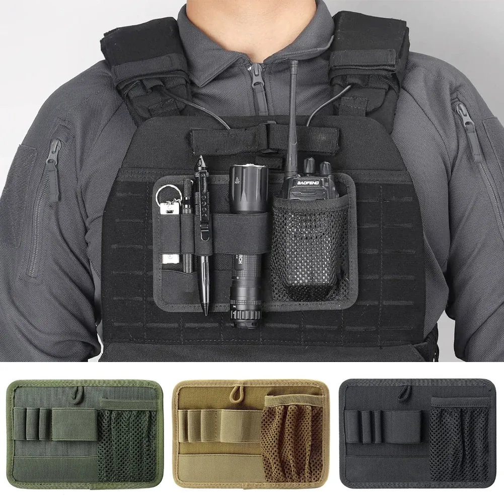 sacs tactiques insérer panneau de boucle de crochet modulaire accessoires de chasse support de séparation intérieure pochette utilitaire edc outil organisateur conseil