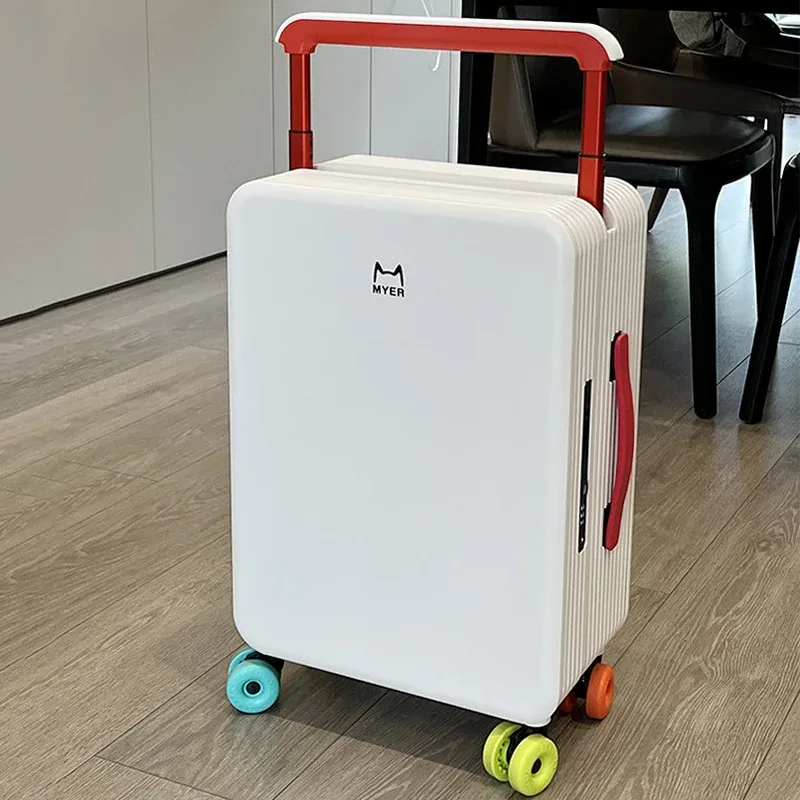 valise klqdzms 20 pouces en abs + pc, grande capacité, valise à roulettes, valise pour femme, valise à code pour homme, bagage à roulettes