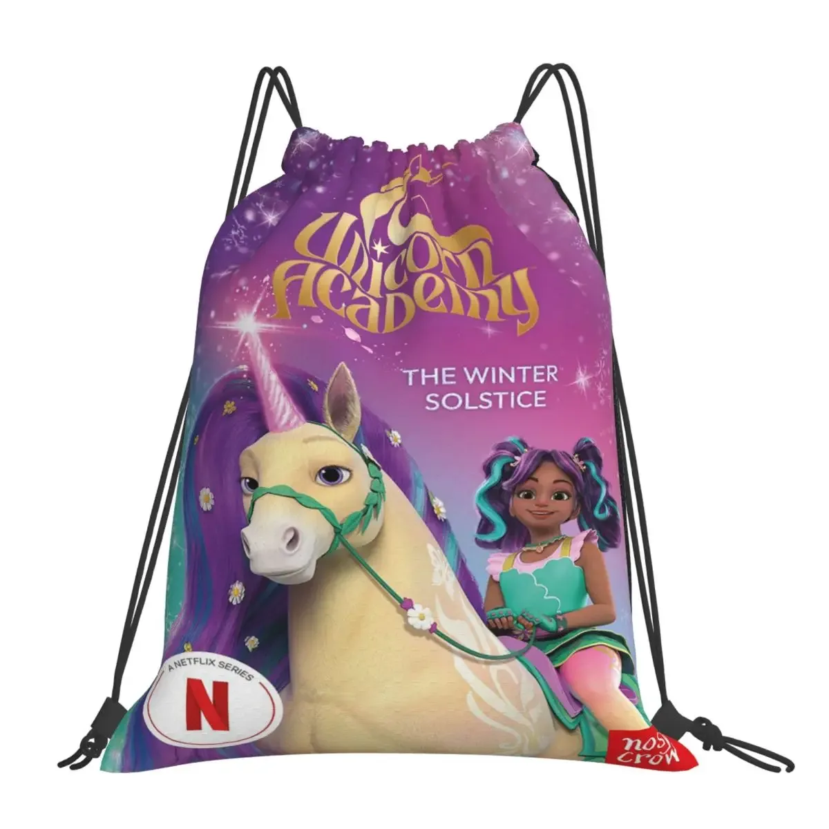 sacs à dos unicorn academy, sacs portables à cordon, sacs de sport, sacs à livres pour homme et femme, pour l'école