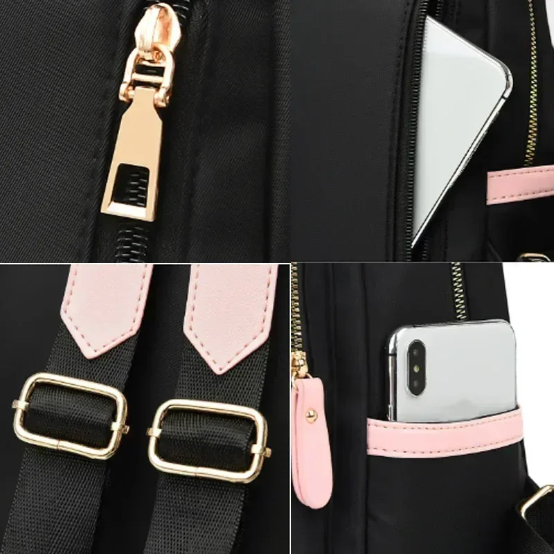 sac à dos oxford imperméable de grande capacité pour documents d'abonnés, sacs d'école pour femmes, sac à dos de voyage pour adolescents, sac à dos pour filles