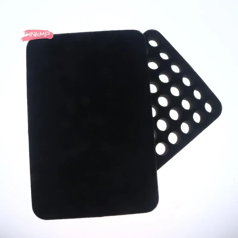tampon organisateur en mousse à 60 fentes avec séparateurs amovibles pour huiles essentielles de vernis à ongles de 15 ml/10 ml-section inférieure non incluse