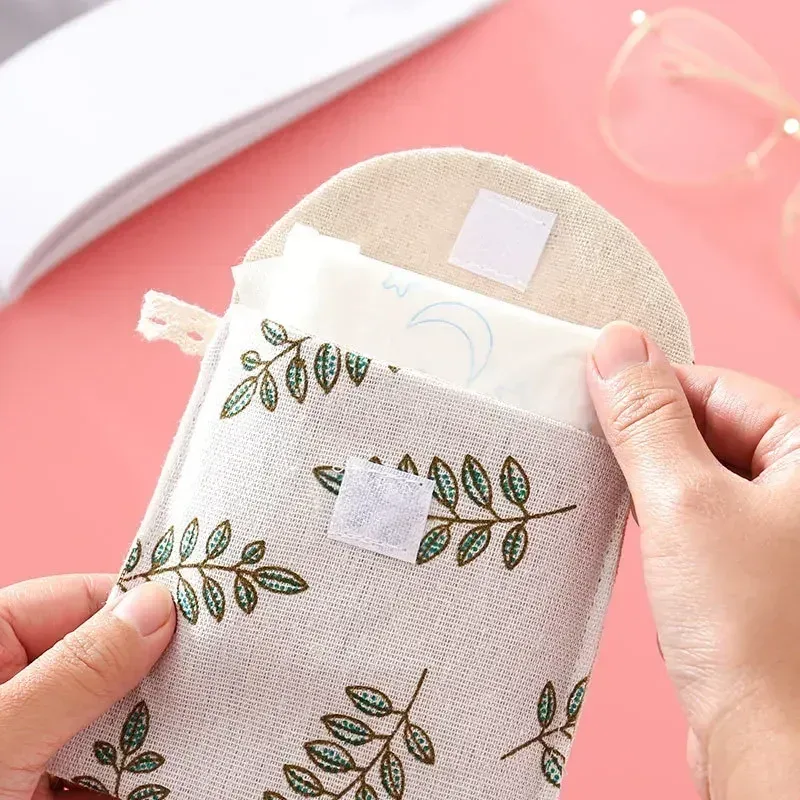 organisateur de cosmétiques pour femmes, sac de rangement pour serviettes hygiéniques, pochette de rangement pour maquillage, porte-monnaie et cartes, petite trousse de toilette pour filles et femmes
