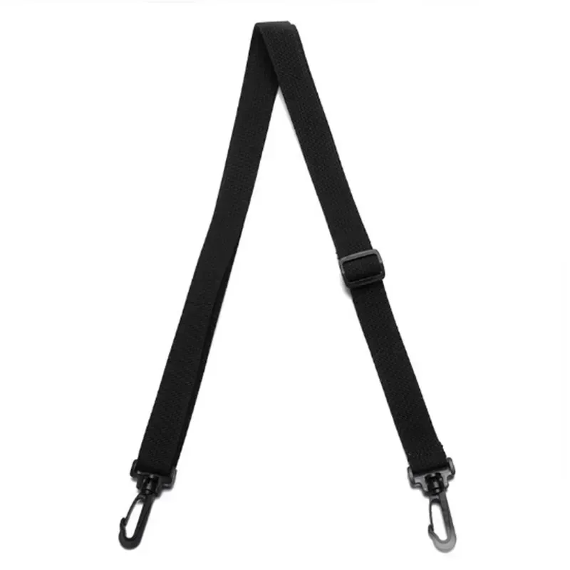 accessoires de sac à bretelles longues noires, ceintures réglables, sac à dos d'épaule de remplacement, bande détachable, utilisation chronologique fréquente, sécurité