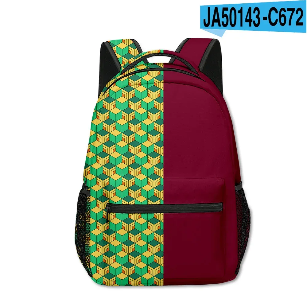 à la mode populaire nouveauté anime étudiant bookbag cahier sacs à dos impression 3d oxford imperméable garçons/filles voyage sacs à dos
