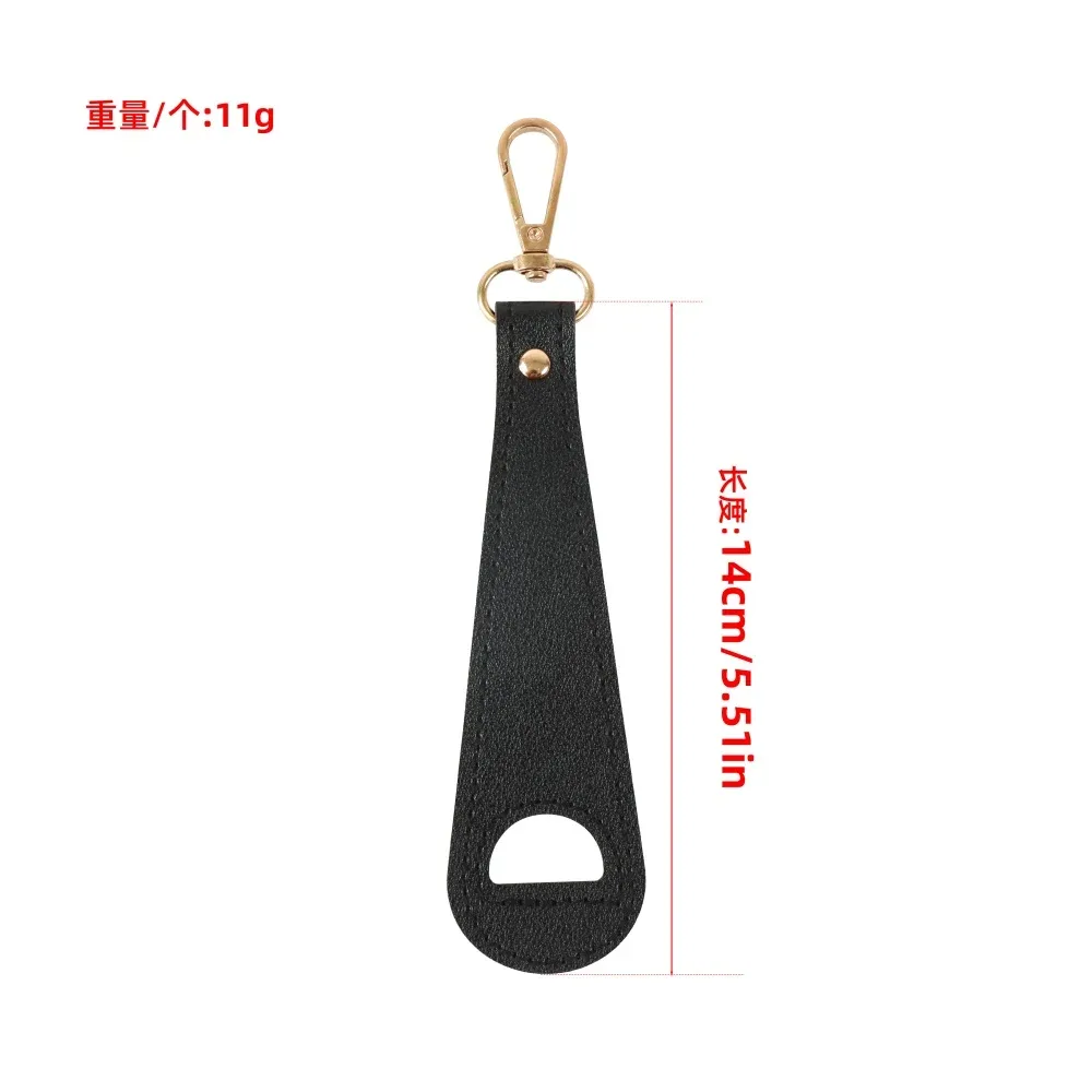 étiquette de bagage en cuir vert clair, ajustable, anti-perte, carte d'identification pour bagages, accessoire essentiel pour les voyages et les déplacements professionnels