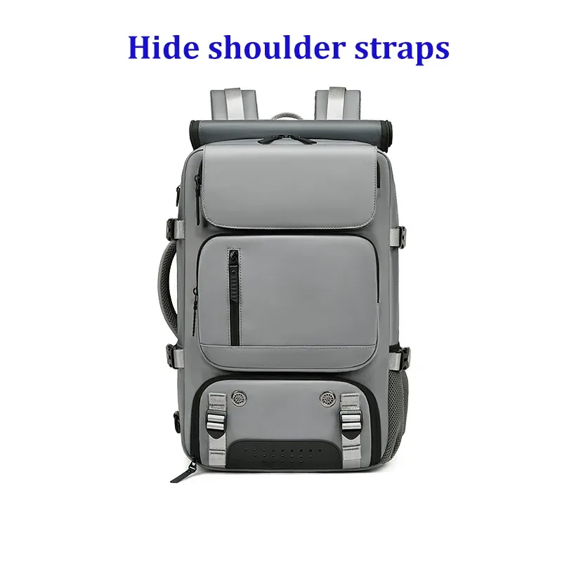 sac à dos de voyage pour femme, sac à dos imperméable pour ordinateur portable de 16 pouces avec sac à chaussures, port de chargement usb caché, sac à dos de randonnée et de camping