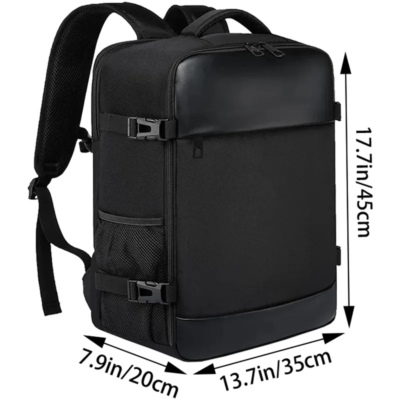 sac à dos pour ordinateur portable multi-compartiments avec bretelles rembourrées, sac ergonomique pour moto, bureau et sorties décontractées