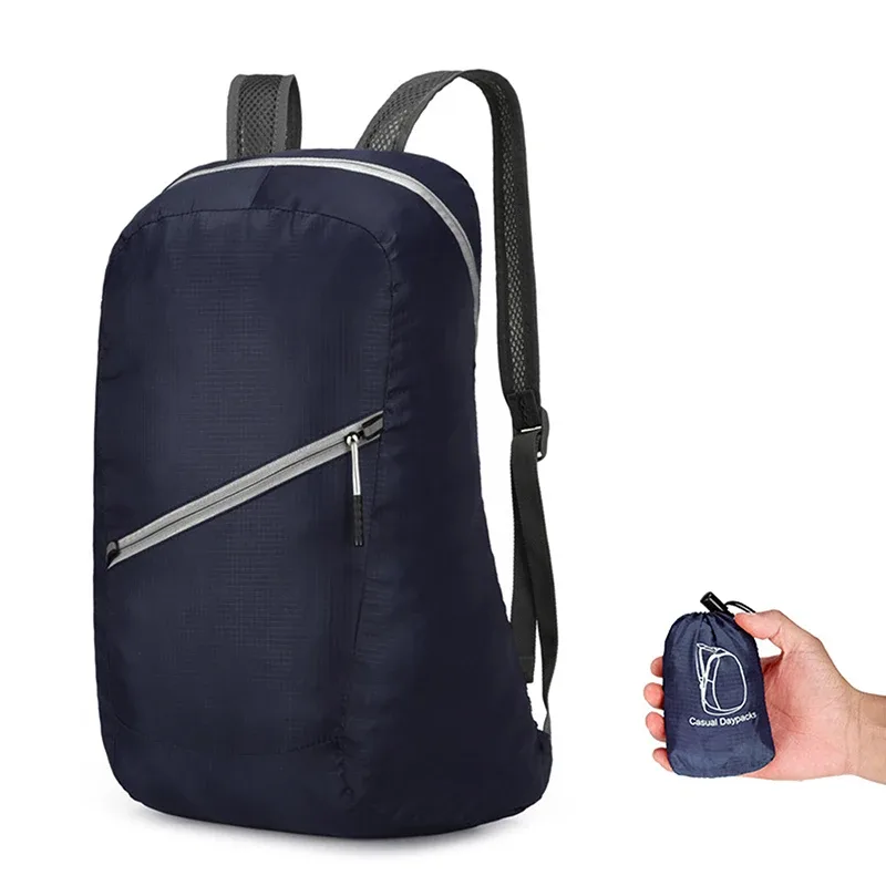 sac à dos pliable et étanche pour homme et femme, observateur, voyage, dehors, jour, cyclisme, randonnée, ultraléger
