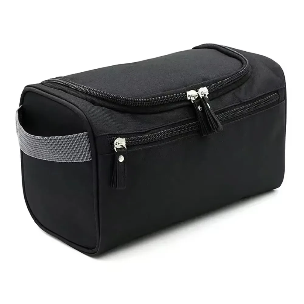 trousse de maquillage de voyage étanche, grande capacité, organisateur de cosmétiques, trousse de toilette, pochette de lavage, sac de rangement à fermeture éclair pour femmes et hommes