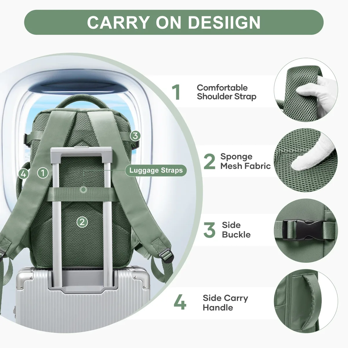 sac ryanair 40x30x20, sac à dos de voyage à compression sous vide, sac à main pour ordinateur portable, sac à dos de travail, sac à dos pour femmes et hommes