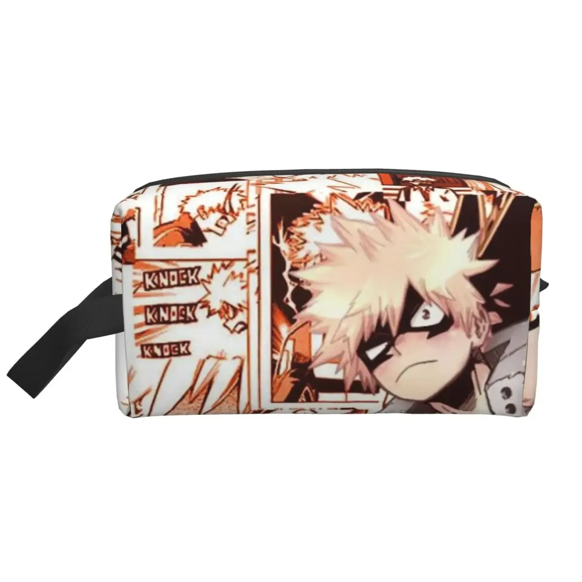 my hero academia – trousse de maquillage, organisateur de cosmétiques, trousse de toilette, trousse à cosmétiques pour femmes, trousse de beauté de voyage, trousse à crayons
