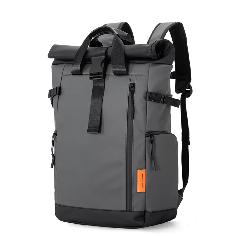 sac à dos avec couverture bouclée pour hommes et femmes, sac d'école de grande capacité, sac à dos de voyage en plein air, sac pour ordinateur portable de banlieue, nouvelle mode