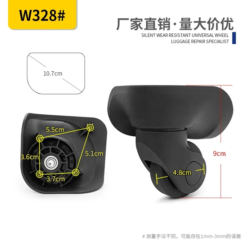accessoires pour valises : roues universelles, poignées télescopiques, roulettes pour valises de voyage, roues pour coffres de loisirs, roues pour valises rigides en pc - guangzhou yongfeng
