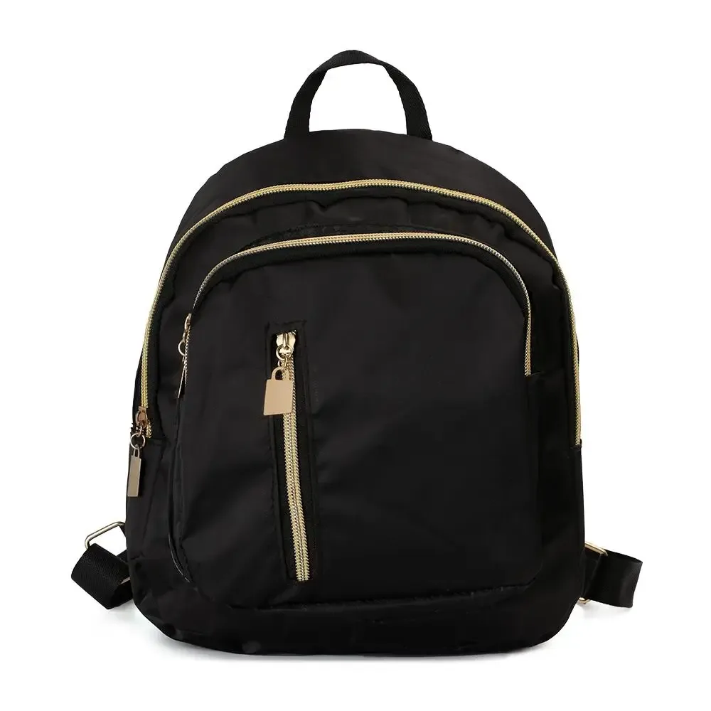 sac à dos oxford multifonction pour femmes et filles, mini sac à dos de voyage, sac à main initié, noir, mignon, mode