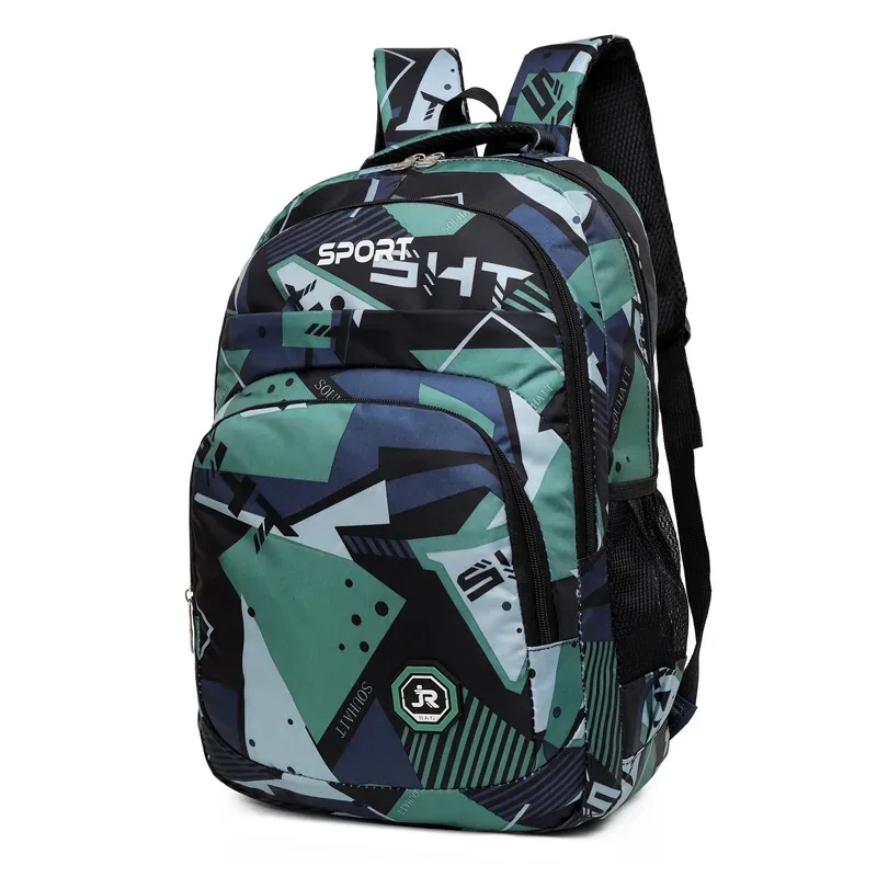 nouveau sac à dos hommes grande capacité décontracté sport sac d'école mode simple étudiant sac à dos voyage épaissir double sacs à bandoulière