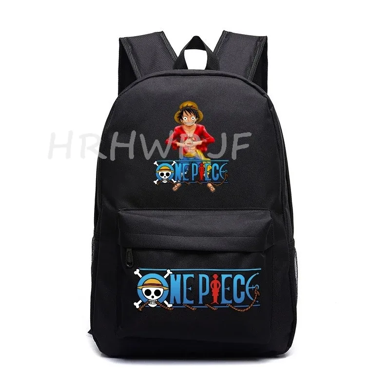 sac à dos one piece monkey d luffy pour adolescents, sac à dos en nylon pour filles, sac à dos mignon pour femmes, sac à dos pour ordinateur portable, sac de voyage, sac à dos de grande capacité, unisexe