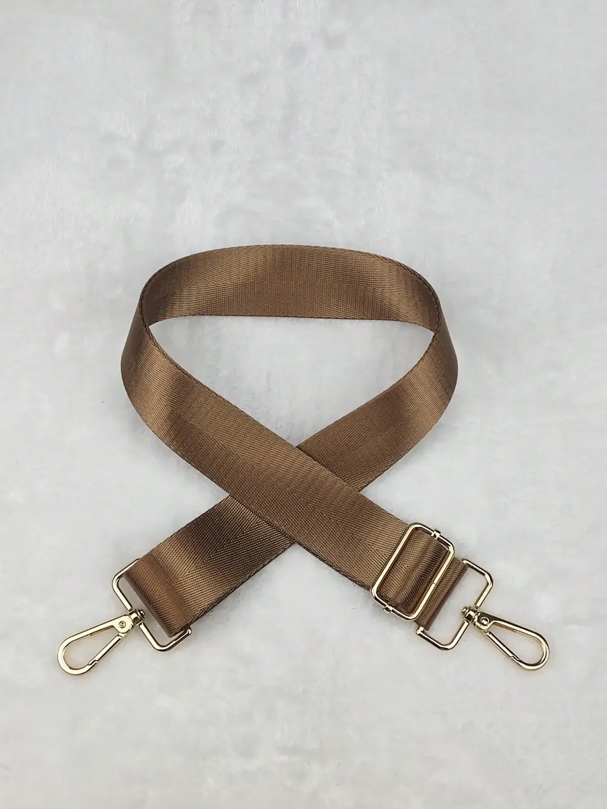 bandoulière o sac ceinture réglable sac à bandoulière poignée tissé polyester sac bandoulière couleur unie simple sac à bandoulière poignée